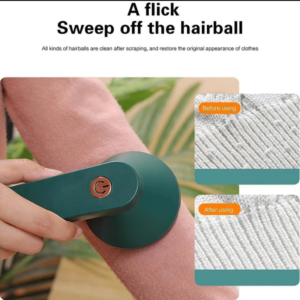 Electric Lint Remover – Cordless Fabric Shaver for Clothes and More